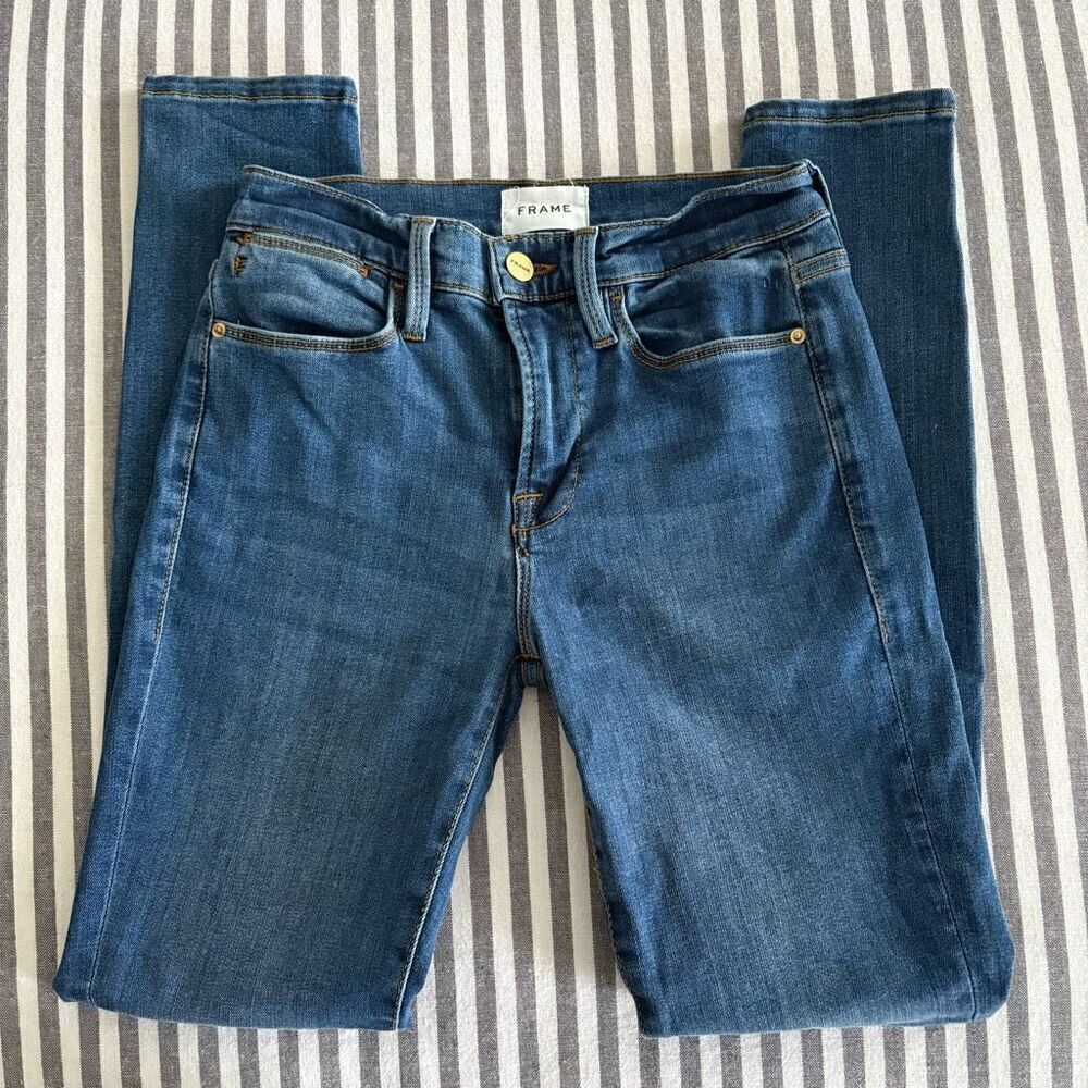 Frame Le High Skinny Jeans Size 25